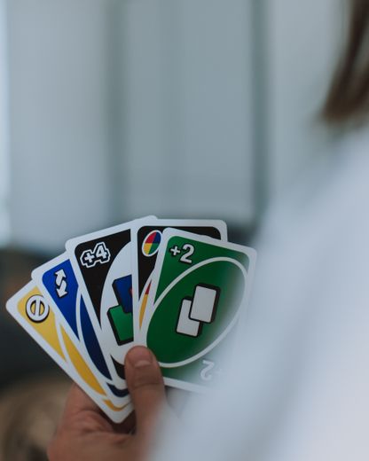 cartes du jeu Uno